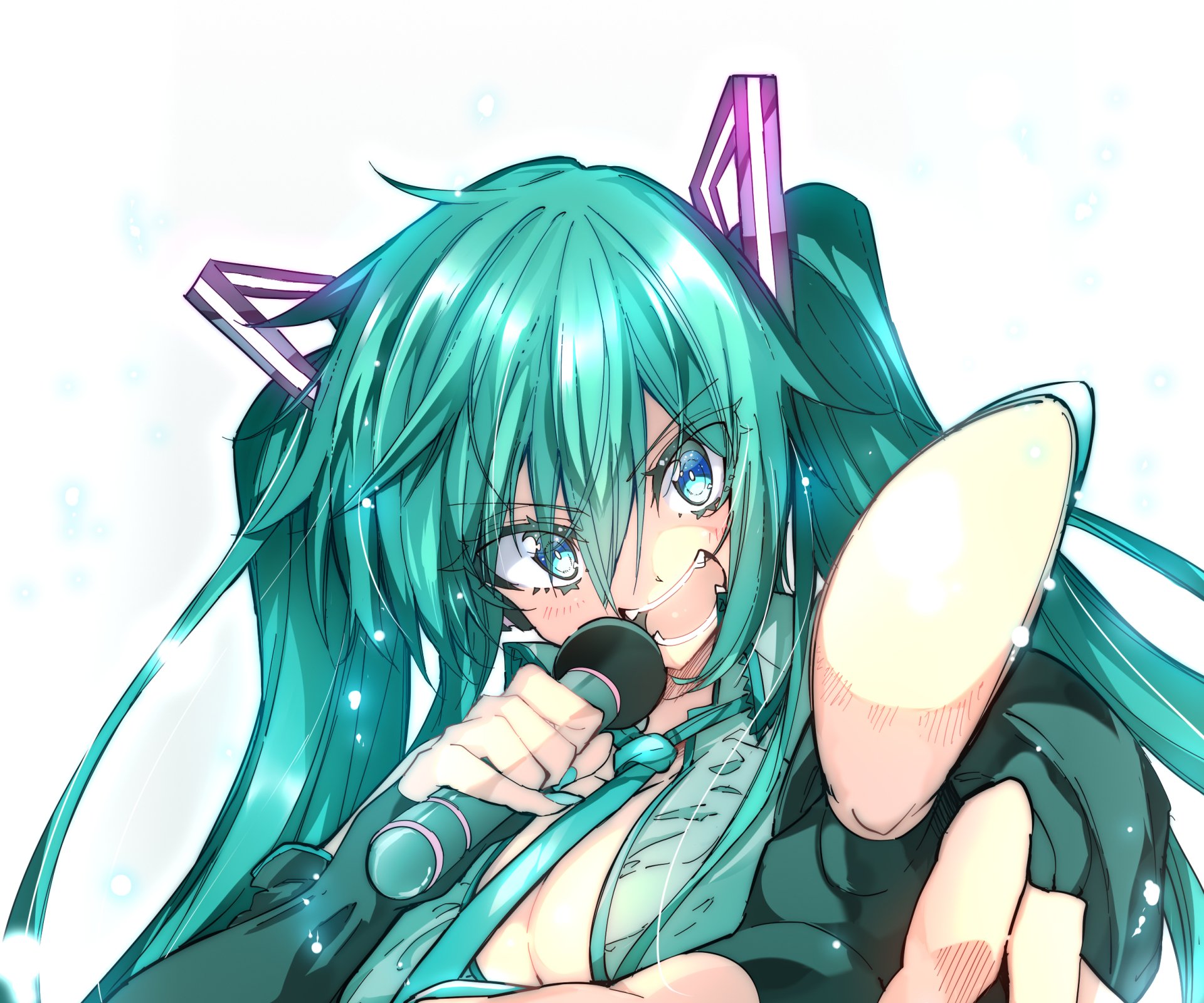 Download Hatsune Miku Anime Vocaloid Hd Wallpaper 