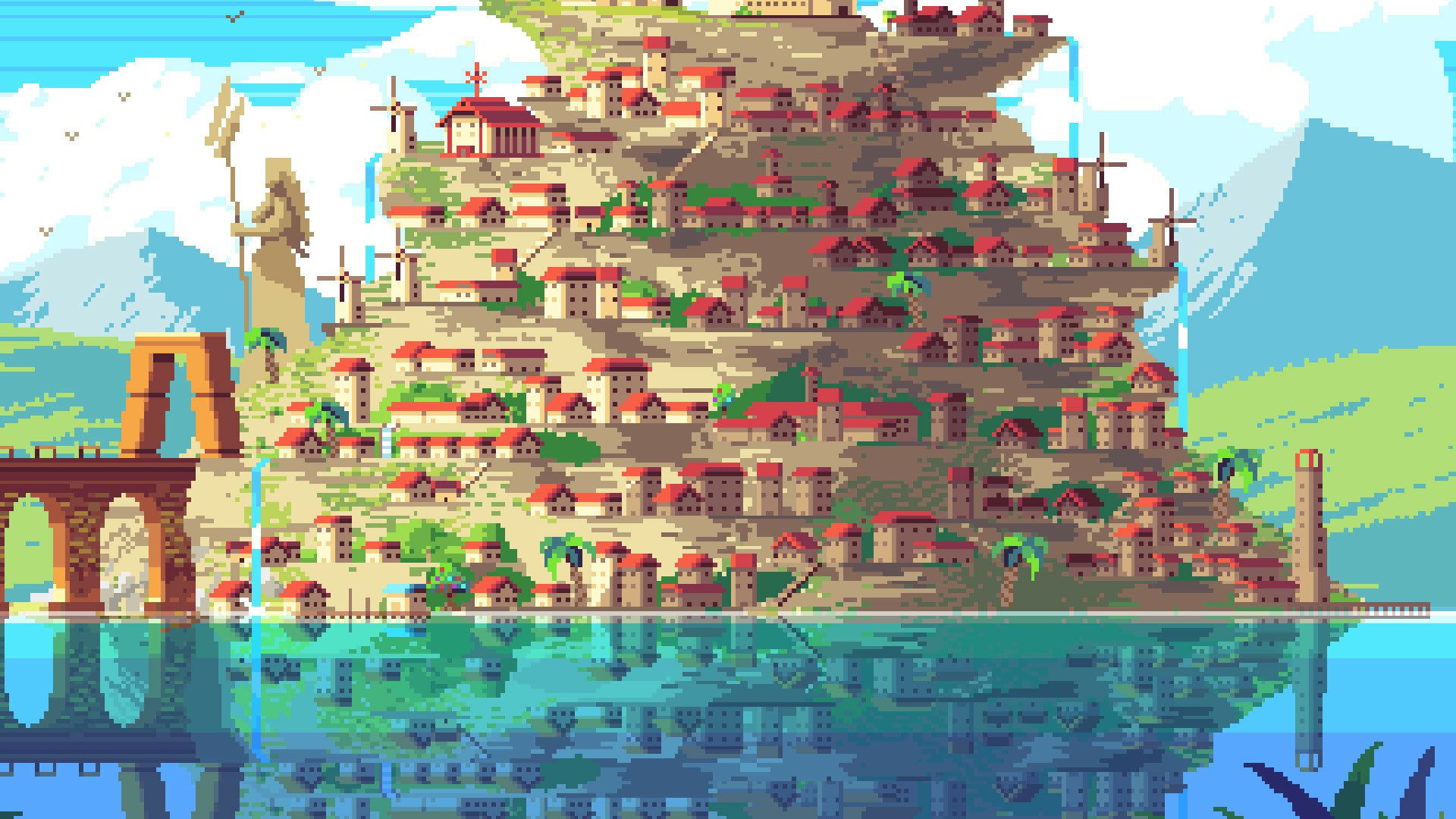Download Video Game LakeSide HD Wallpaper
