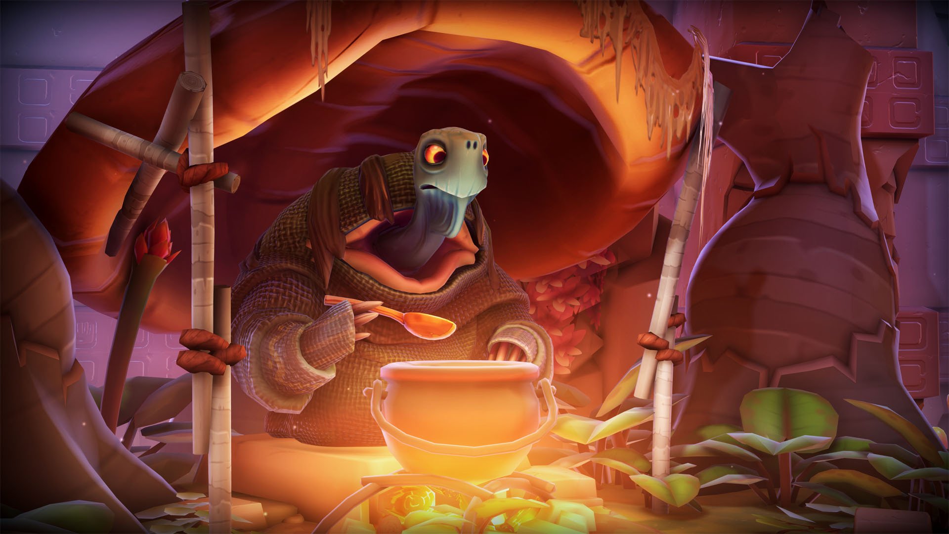 Download Video Game The Last Campfire HD Wallpaper