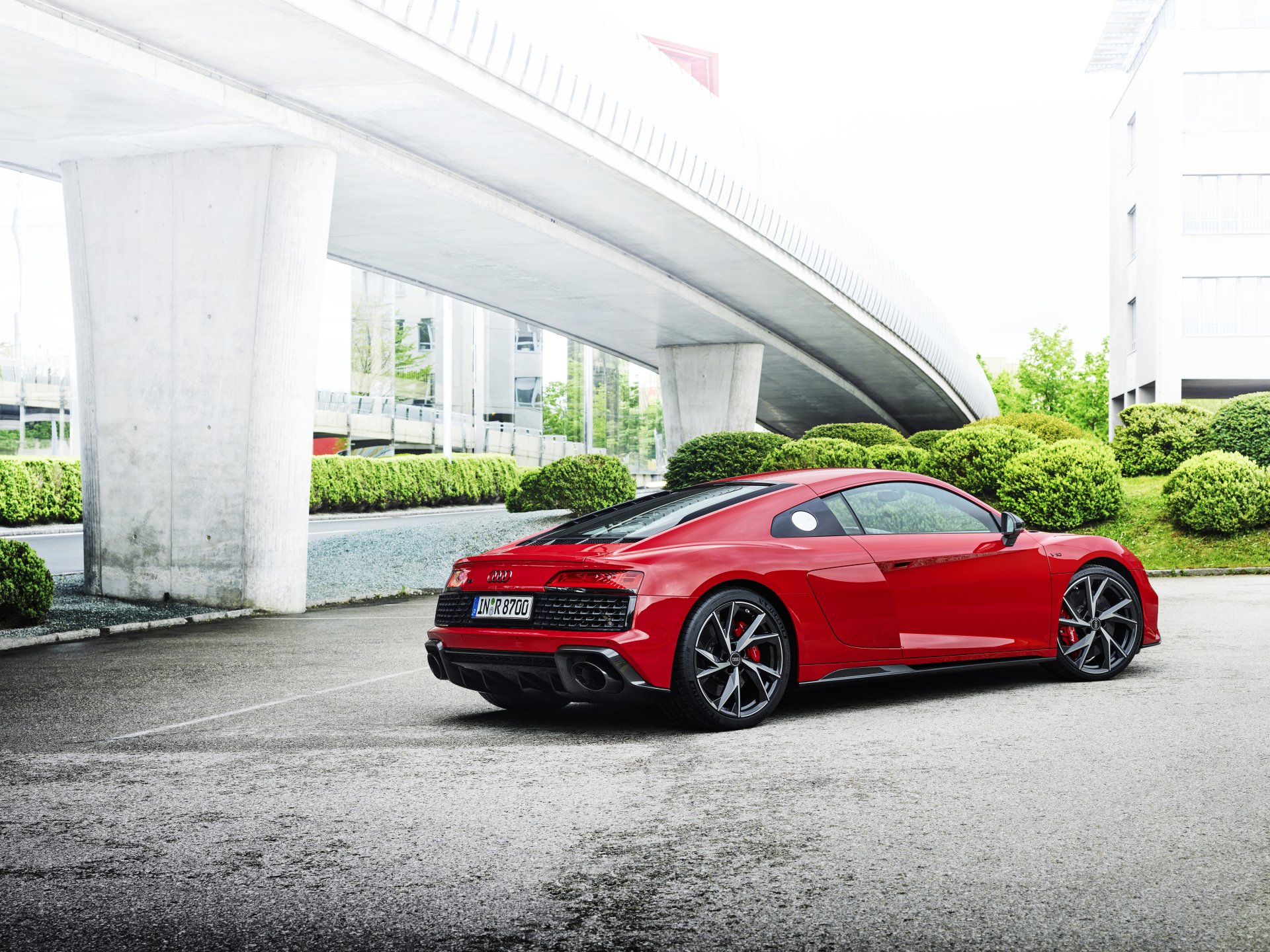 Download Grand Tourer Vehicle Audi R8 GT Spyder 4k Ultra HD Wallpaper