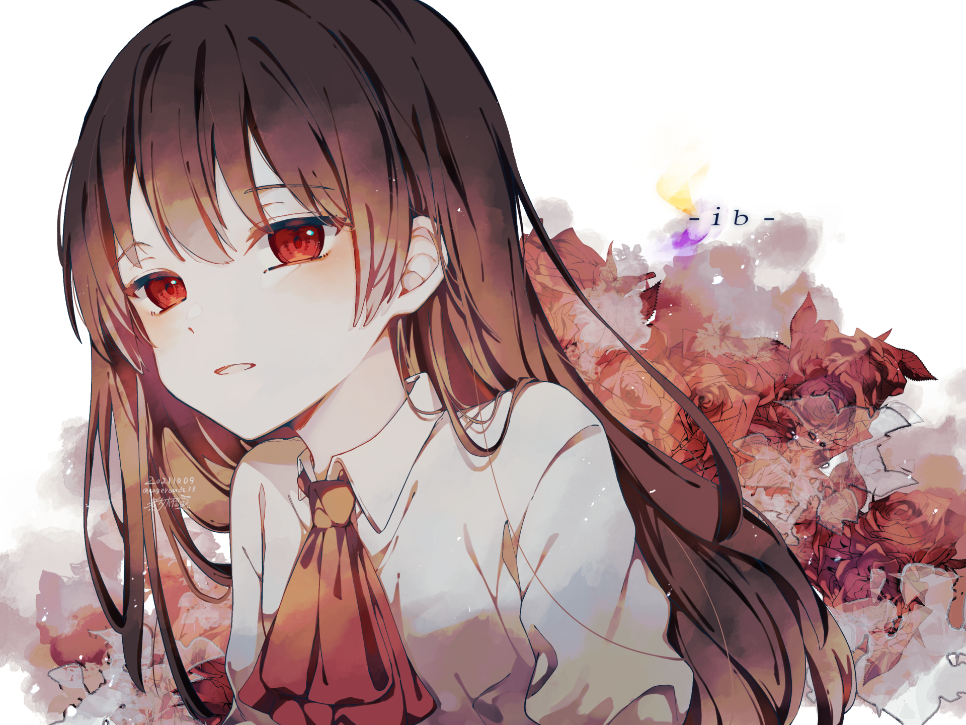 Download Ib (Character) Video Game Ib (2012) HD Wallpaper