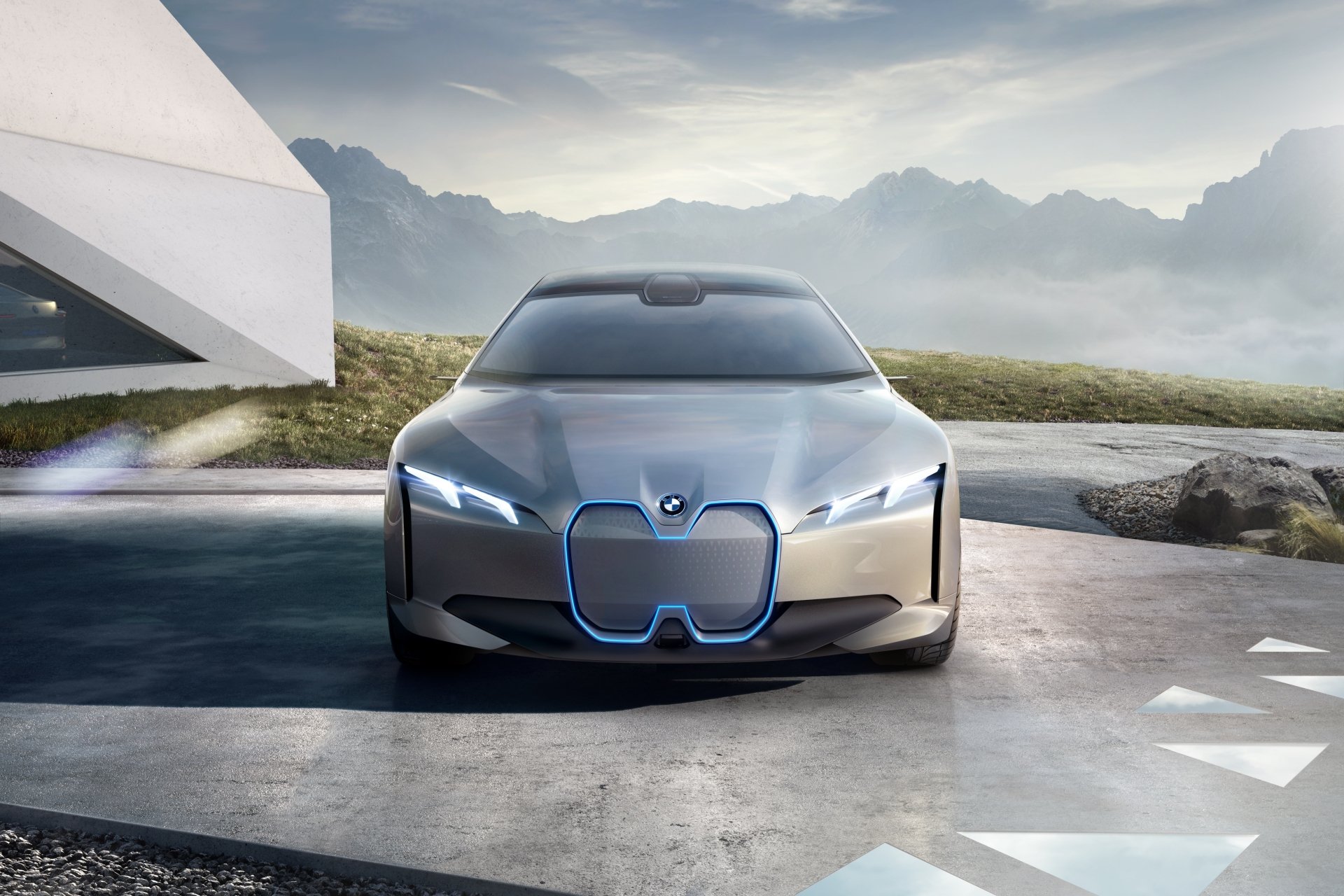 Download Electric Car Vehicle BMW I Vision Dynamics 4k Ultra HD Wallpaper