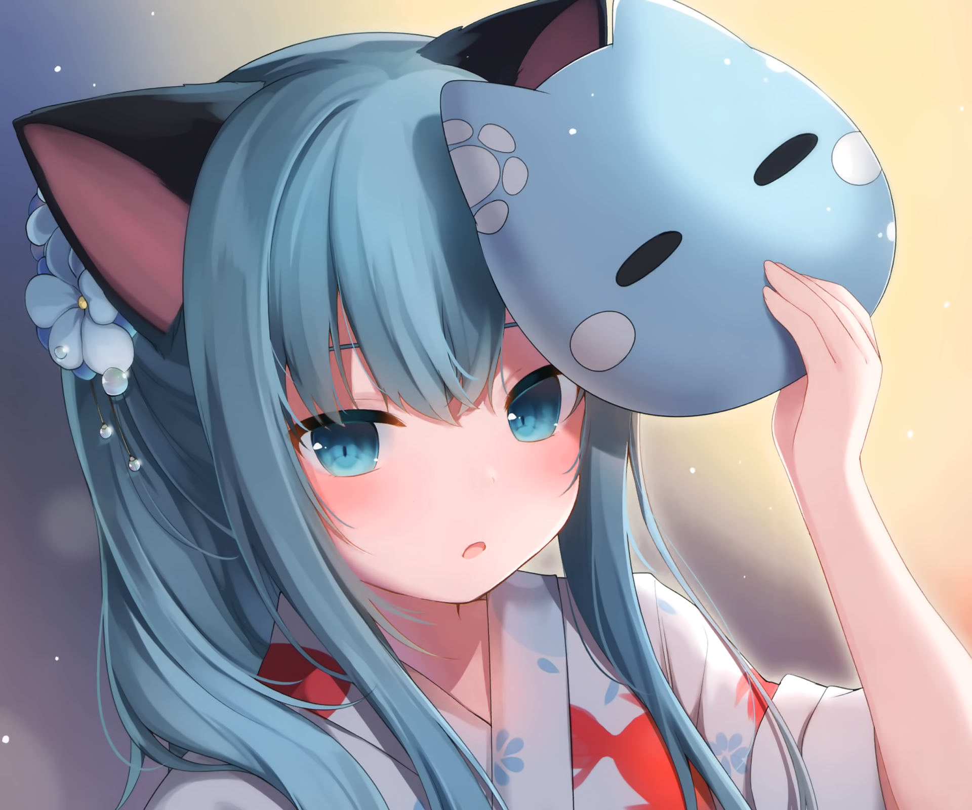 Download Nekoha Shizuku Anime Girl Anime Girl HD Wallpaper