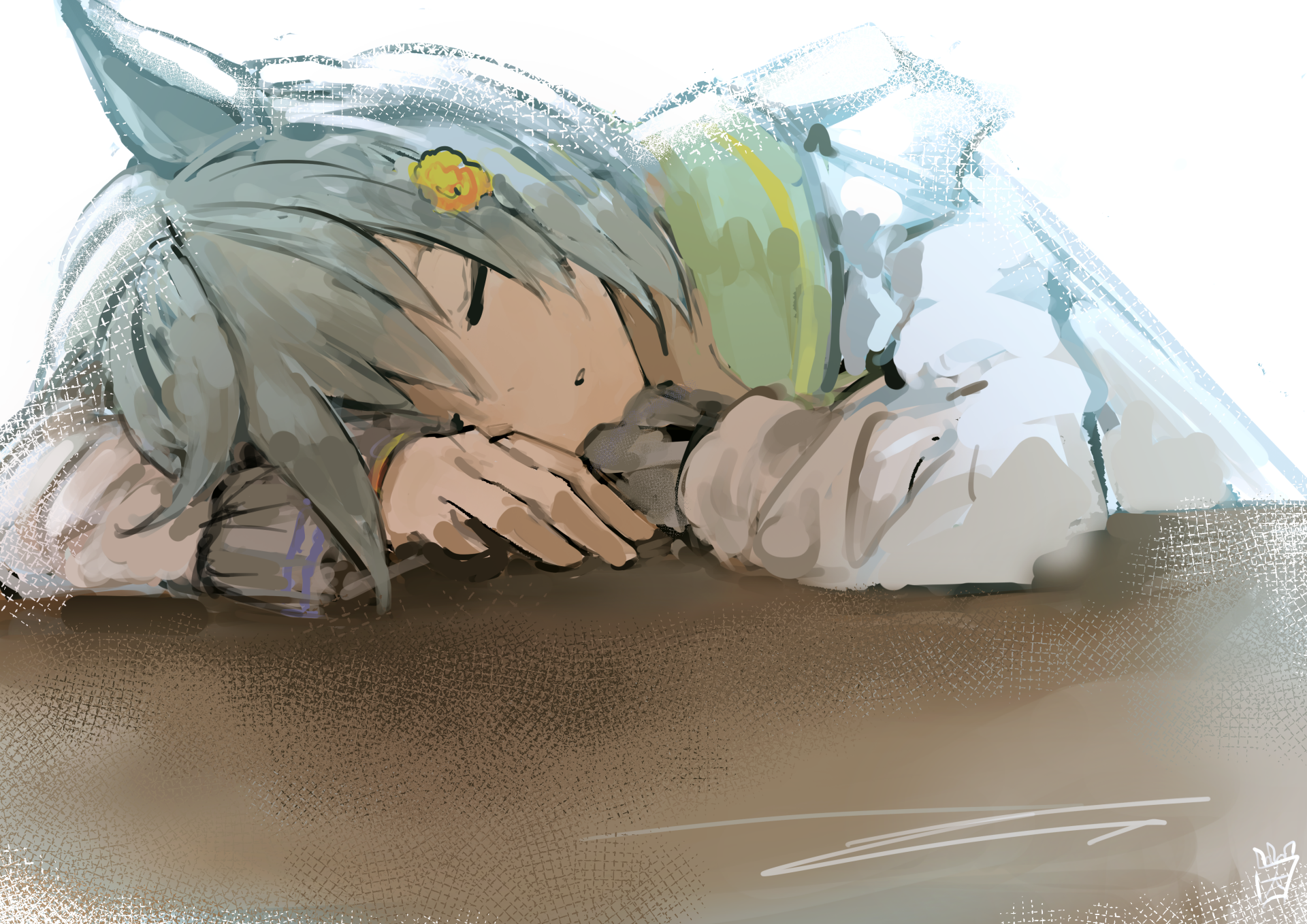 Download Sleeping Seiun Sky Anime Uma Musume: Pretty Derby 4k Ultra HD Wallpaper