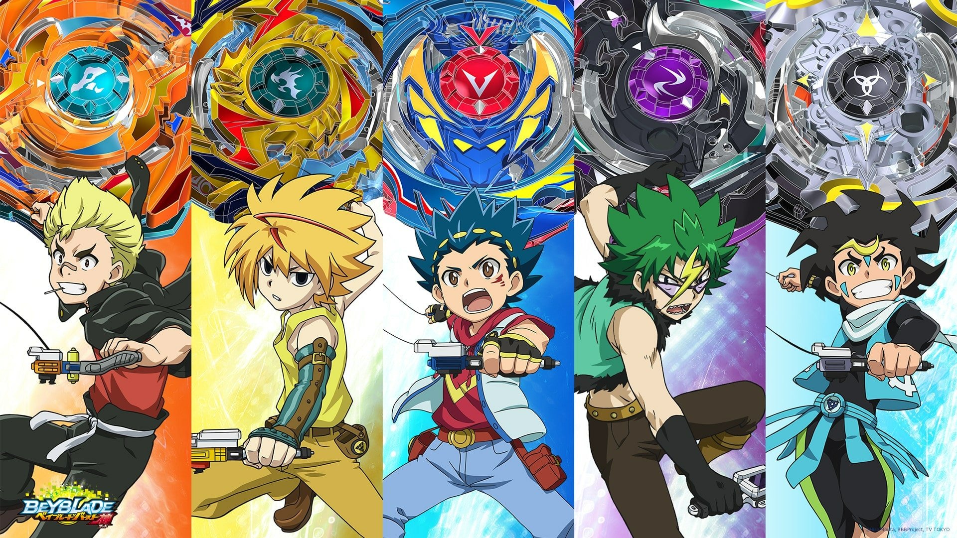 Anime Beyblade Burst HD Wallpaper