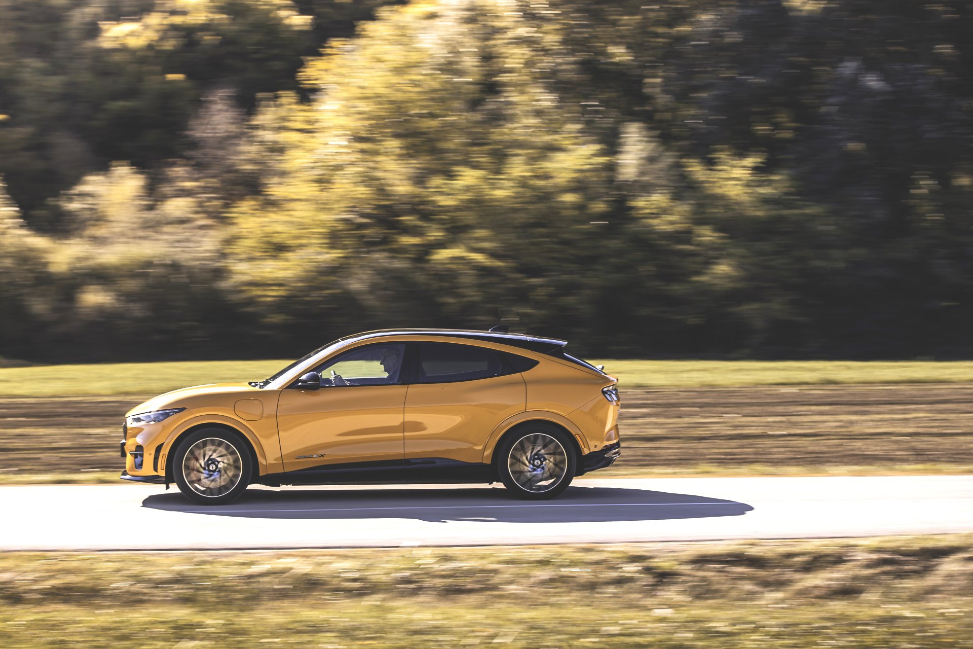 Download SUV Ford Mustang Mach-E GT Vehicle Ford Mustang Mach-E 4k Ultra HD Wallpaper