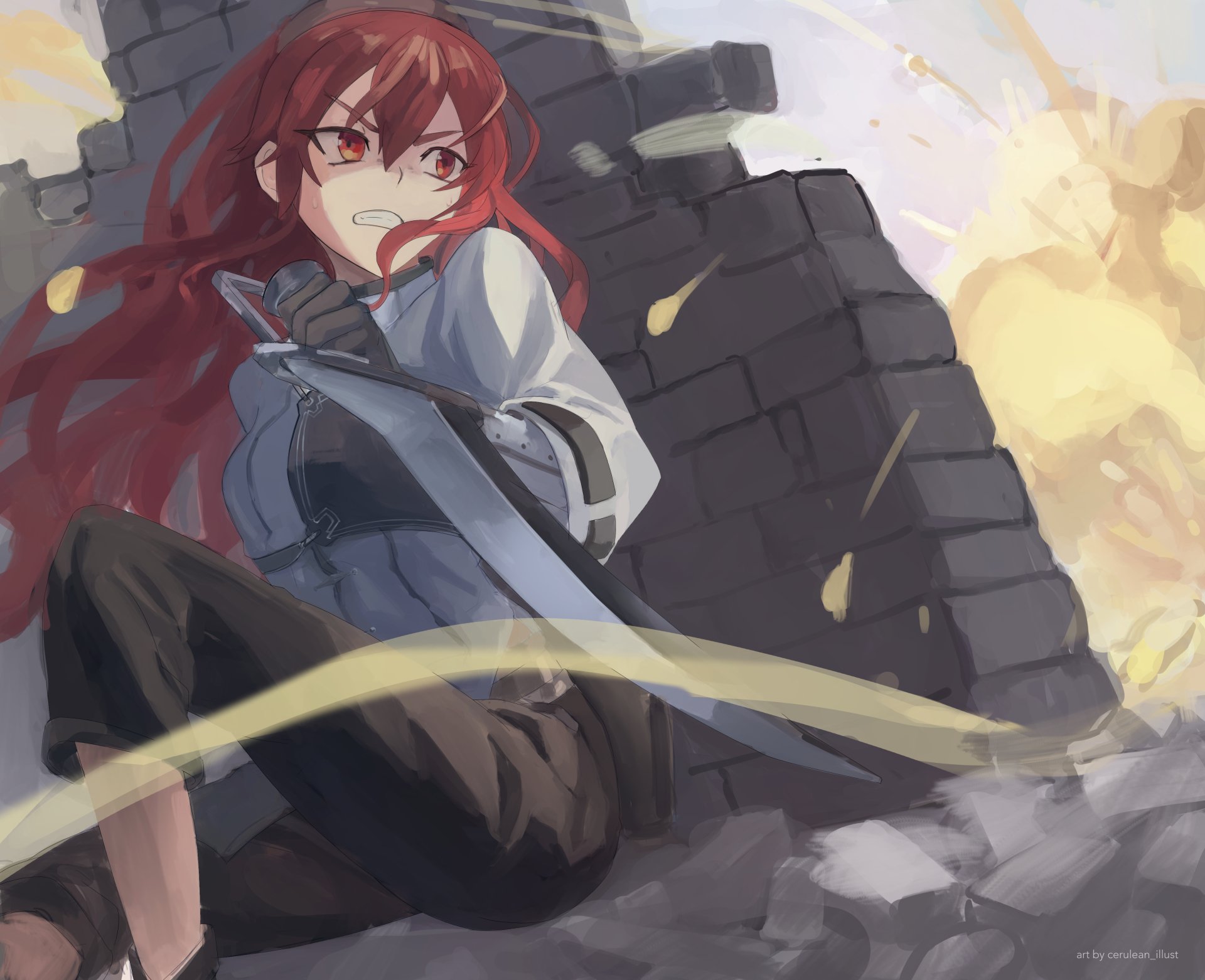 Download Eris Boreas Greyrat Anime Mushoku Tensei: Jobless Reincarnation 4k Ultra HD Wallpaper