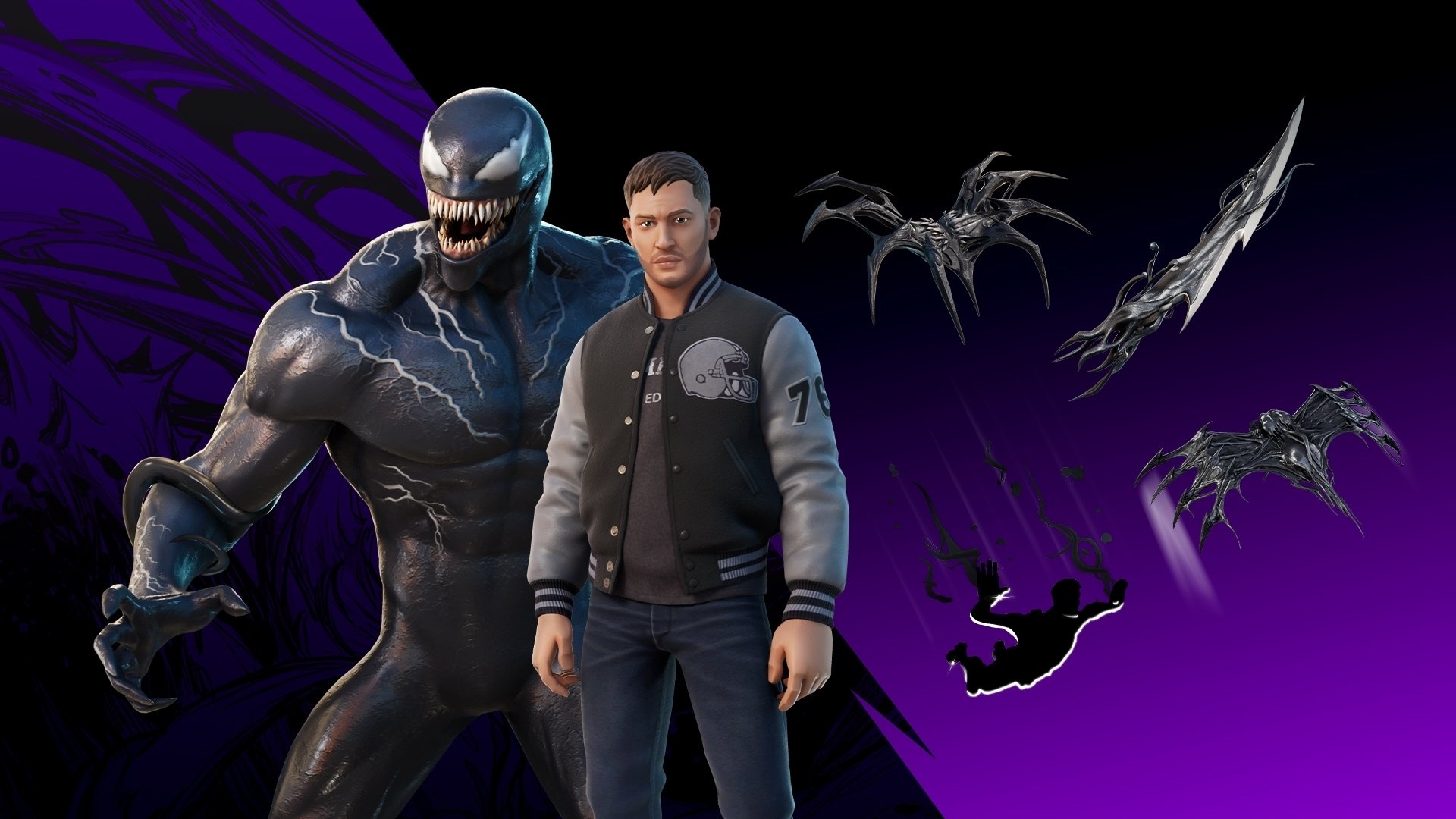 Download Eddie Brock Venom Tom Hardy Video Game Fortnite HD Wallpaper