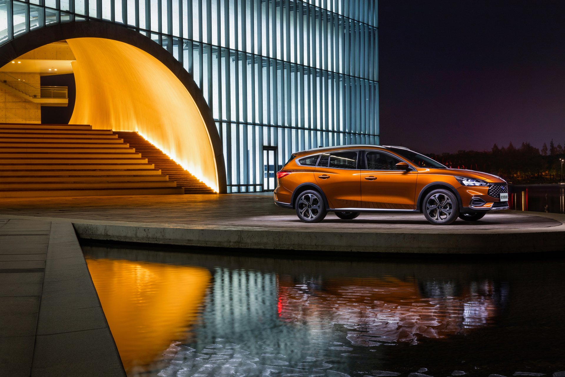 Download Vehicle Ford Focus Shooting Brake HD Wallpaper