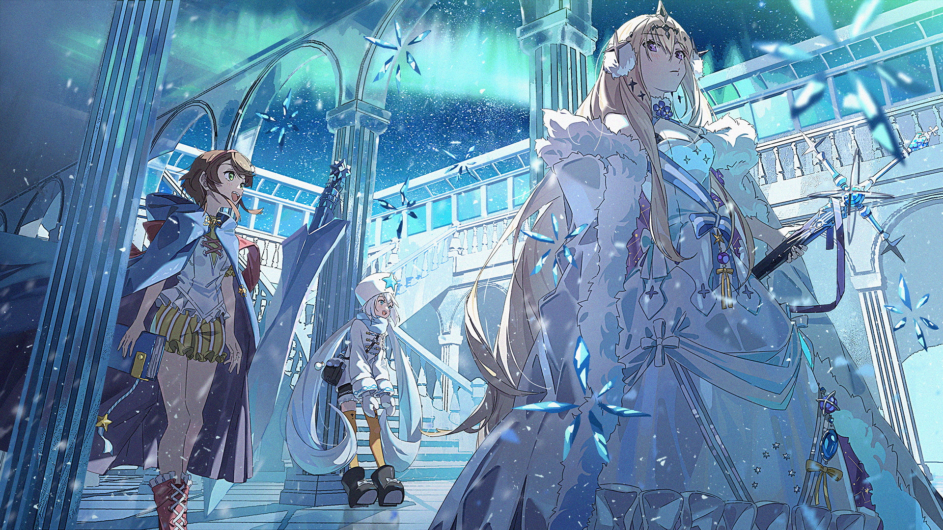 Download Noah (Alchemy Stars) Louise (Alchemy Stars) Bethlehem (Alchemy Stars) Video Game Alchemy Stars HD Wallpaper