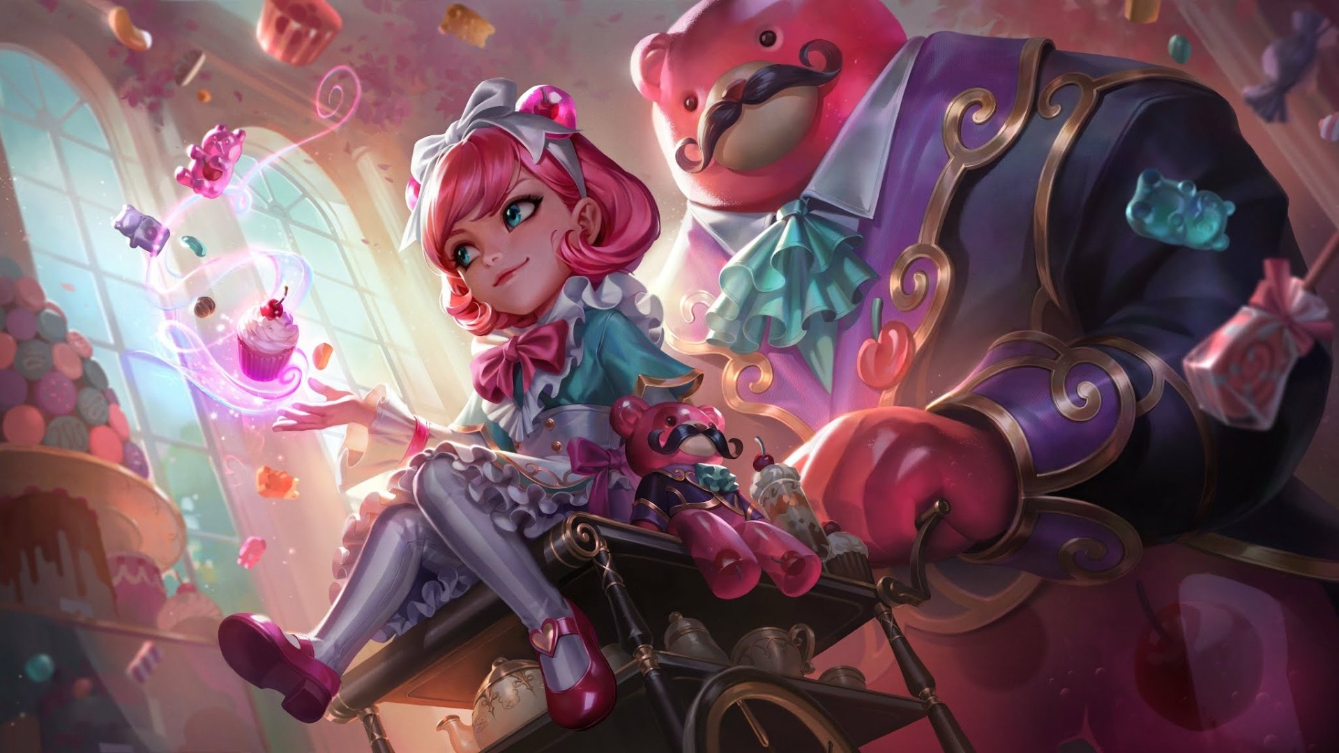 Download Tibbers (League Of Legends) Annie (League Of Legends) Video Game League Of Legends HD Wallpaper