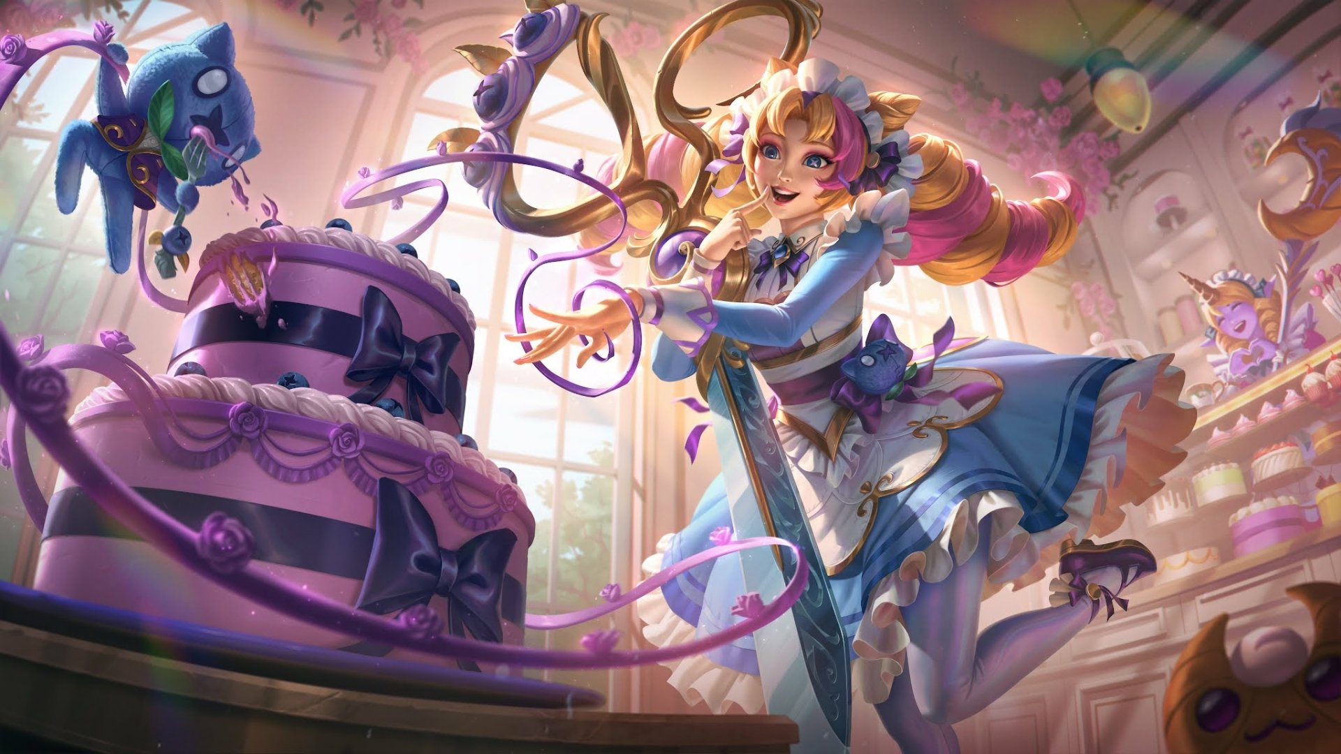 Download Cake Soraka (League Of Legends) Gwen (League Of Legends) Video Game League Of Legends HD Wallpaper