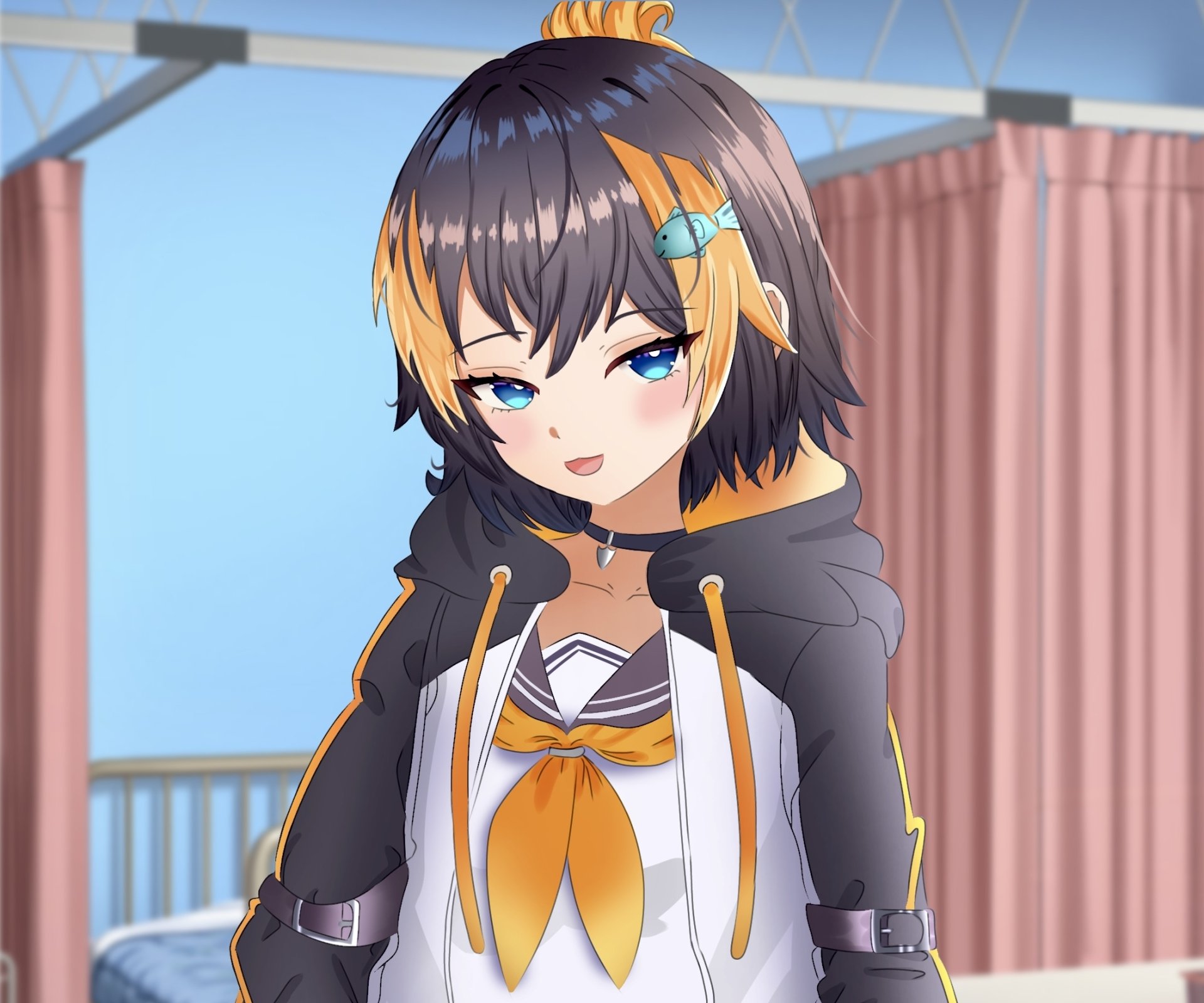 Download Nijisanji Petra Gurin Anime Virtual Youtuber HD Wallpaper