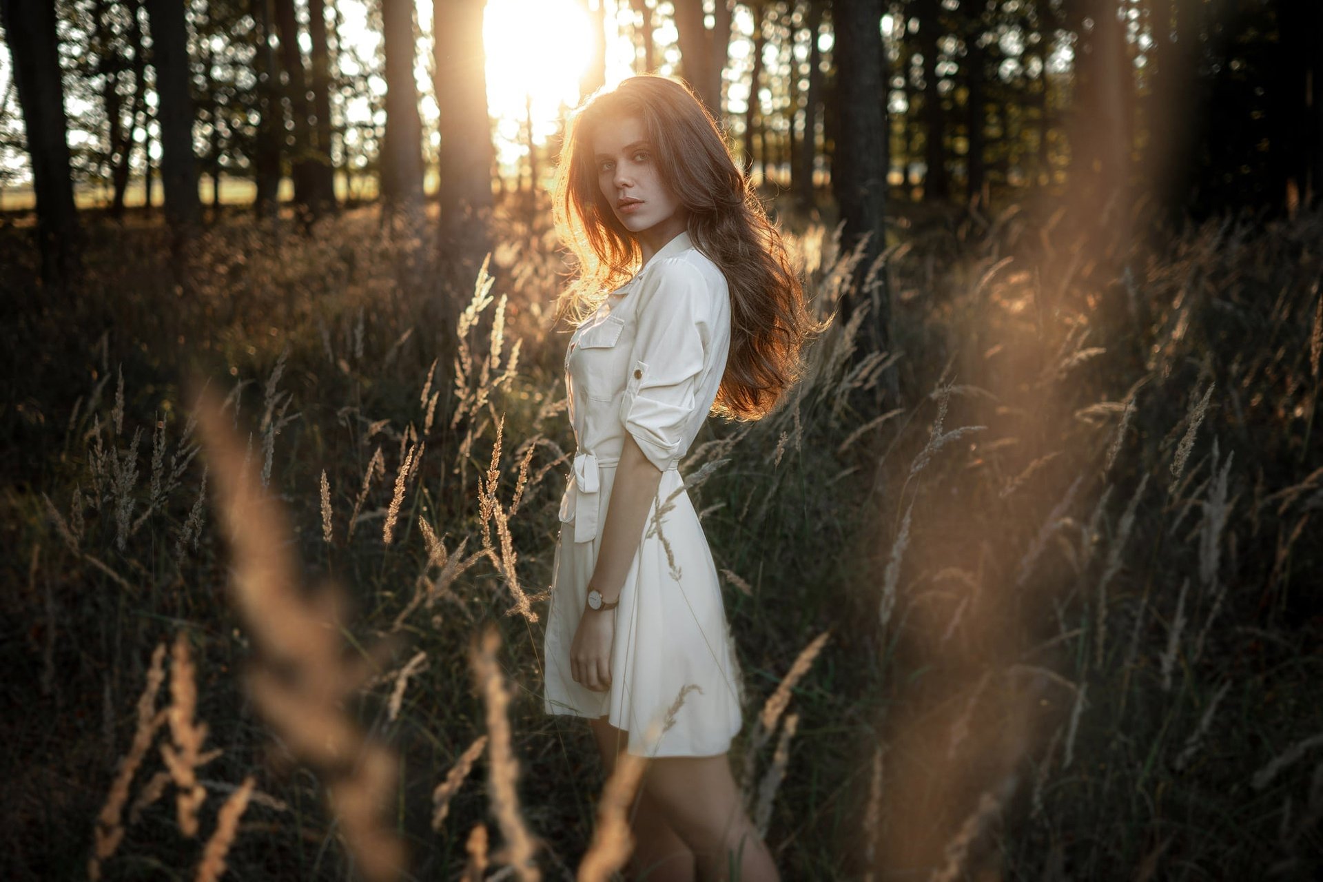 Download Brunette Woman Model HD Wallpaper by Jiri Tulach