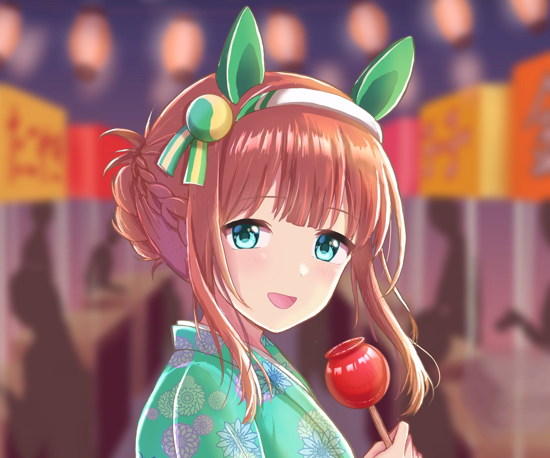 Download Silence Suzuka Anime Uma Musume: Pretty Derby HD Wallpaper