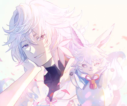 Oberon (Fate/Grand Order) Merlin (Fate Series) Fou (Fate/Grand Order) Anime Fate/Grand Order HD Desktop Wallpaper | Background Image