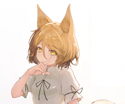 animal ears Tsukasa Kudamaki Anime Touhou HD Desktop Wallpaper | Background Image