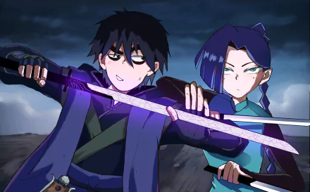 Thirteen (Scissor Seven) Seven (Scissor Seven) Anime Scissor Seven HD Desktop Wallpaper | Background Image