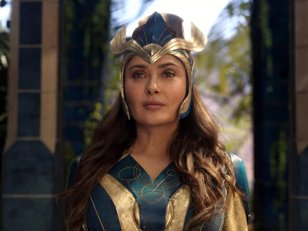 Ajak (Marvel Comics) Salma Hayek movie Eternals HD Desktop Wallpaper | Background Image