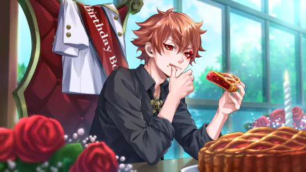 Ace Trappola video game Twisted Wonderland HD Desktop Wallpaper | Background Image