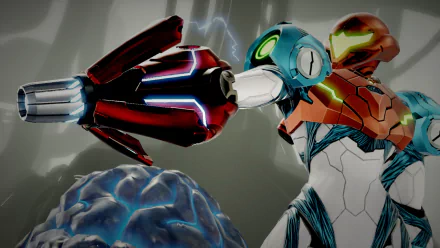 video game Metroid Dread HD Desktop Wallpaper | Background Image