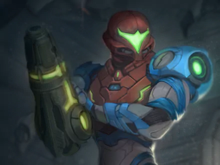 Samus Aran video game Metroid Dread HD Desktop Wallpaper | Background Image