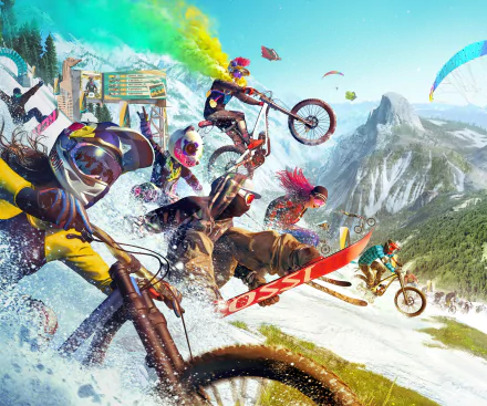 video game Riders Republic HD Desktop Wallpaper | Background Image