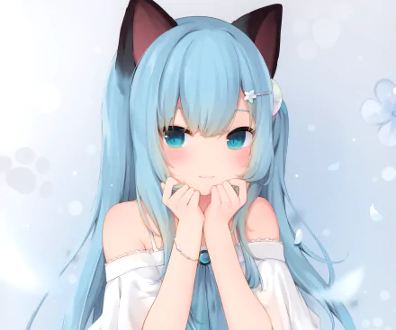 Nekoha Shizuku Anime girl anime girl HD Desktop Wallpaper | Background Image