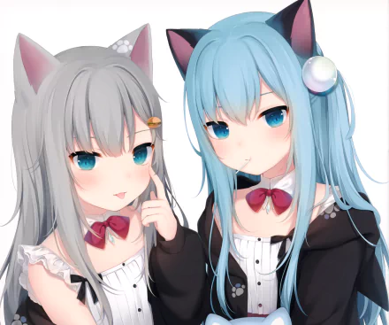 Nachoneko Nekoha Shizuku Anime girl anime girl HD Desktop Wallpaper | Background Image