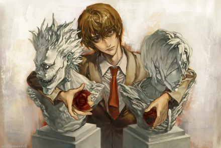 Light Yagami Anime Death Note Kira (Death Note) HD Desktop Wallpaper | Background Image
