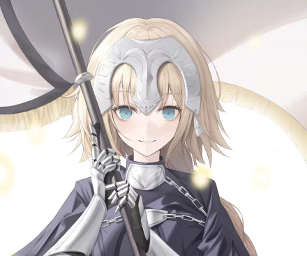 Joan of Arc Anime Fate/Apocrypha HD Desktop Wallpaper | Background Image