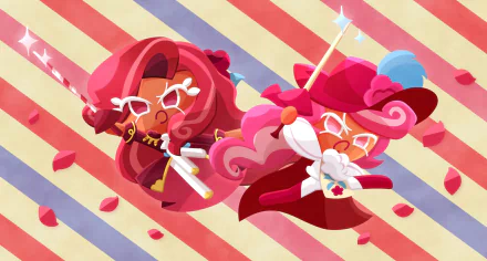 Raspberry Mousse Cookie (Cookie Run) Raspberry Cookie (Cookie Run) video game Cookie Run: OvenBreak HD Desktop Wallpaper | Background Image