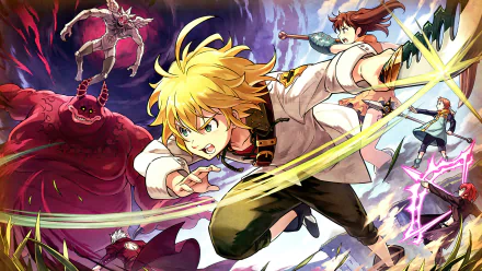 Anime The Seven Deadly Sins HD Desktop Wallpaper | Background Image