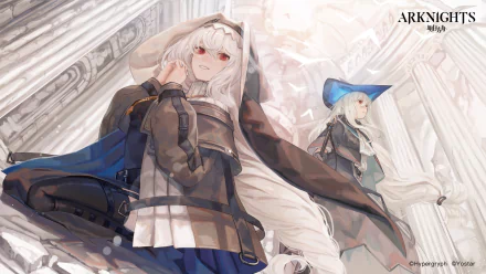 Specter (Arknights) Skadi (Arknights) video game Arknights HD Desktop Wallpaper | Background Image