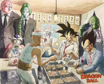 Zarbon (Dragon Ball) Vegeta (Dragon Ball) Goku Piccolo (Dragon Ball) Master Roshi (Dragon Ball) Frieza (Dragon Ball) Dodoria (Dragon Ball) Anime Dragon Ball Goku & Vegeta HD Desktop Wallpaper | Background Image
