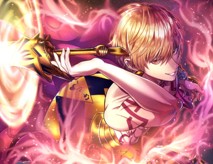 Gilgamesh (Fate Series) video game Fate/Extella: The Umbral Star HD Desktop Wallpaper | Background Image