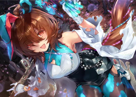 Agnes Tachyon Anime Uma Musume: Pretty Derby HD Desktop Wallpaper | Background Image