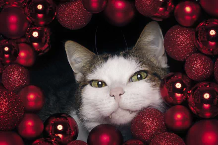 bauble Animal cat HD Desktop Wallpaper | Background Image