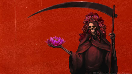 grim reaper Anime Seis Manos HD Desktop Wallpaper | Background Image