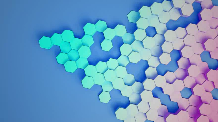 Abstract hexagon HD Desktop Wallpaper | Background Image