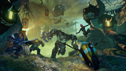 video game Tiny Tina's Assault on Dragon Keep: A Wonderlands One-shot Adventure HD Desktop Wallpaper | Background Image