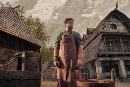 Perrin Aybara Marcus Rutherford TV Show The Wheel of Time HD Desktop Wallpaper | Background Image