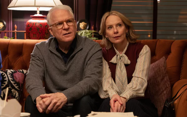 Steve Martin Amy Ryan TV Show Only Murders in the Building HD Desktop Wallpaper | Background Image