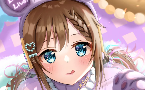 Shizuku Osaka Anime Love Live! Nijigasaki High School Idol Club HD Desktop Wallpaper | Background Image