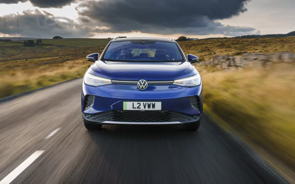 electric car Volkswagen ID.4 Pro vehicle Volkswagen ID.4 HD Desktop Wallpaper | Background Image