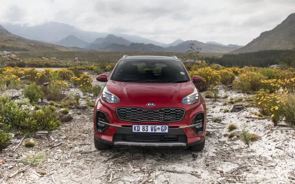SUV Kia Sportage 1.6 T-GDI GT Line vehicle Kia Sportage HD Desktop Wallpaper | Background Image