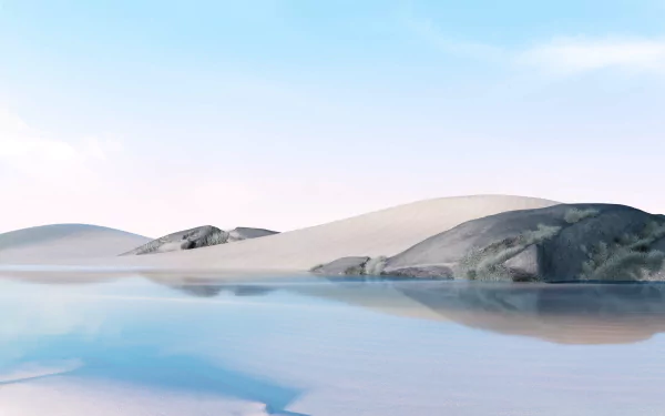 sand nature lake HD Desktop Wallpaper | Background Image