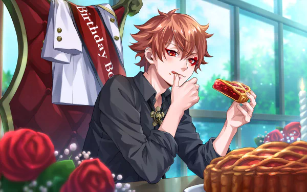 Ace Trappola video game Twisted Wonderland HD Desktop Wallpaper | Background Image