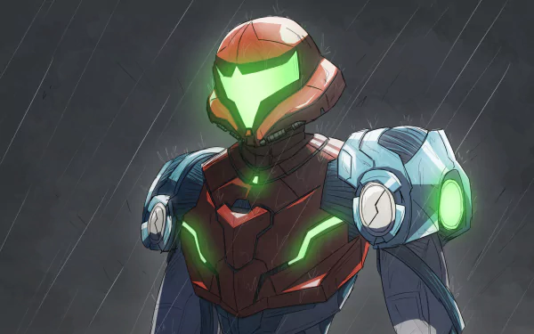 Samus Aran video game Metroid Dread HD Desktop Wallpaper | Background Image