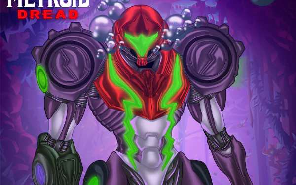 Samus Aran video game Metroid Dread HD Desktop Wallpaper | Background Image